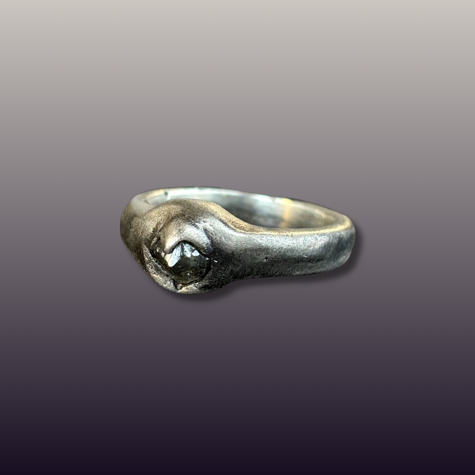 Raw Diamond Ring