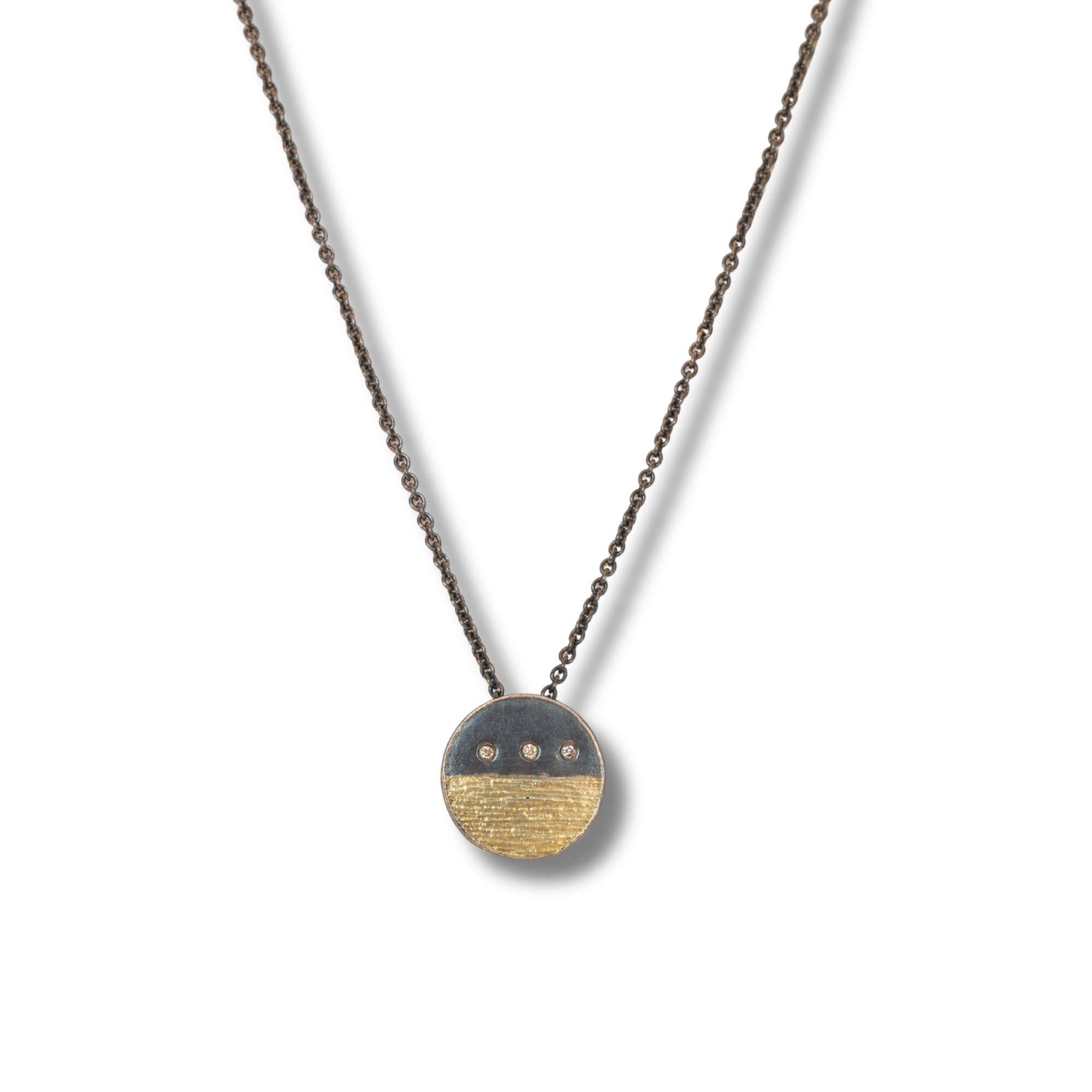 Geo Metric - Round Necklace