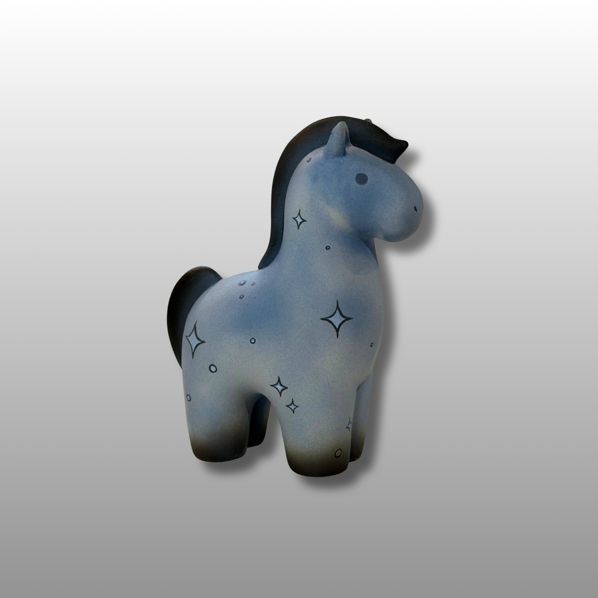 Small Blue Horse