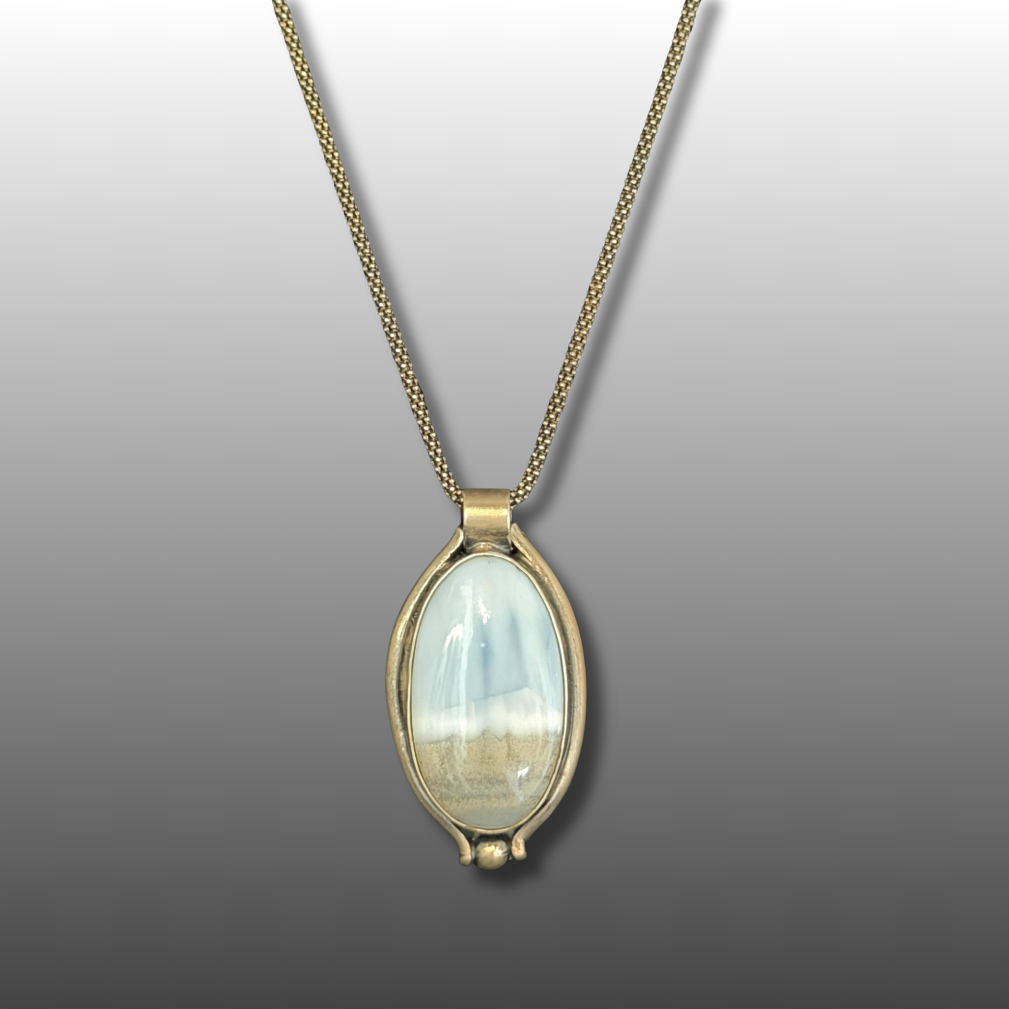 Blue Opal necklace