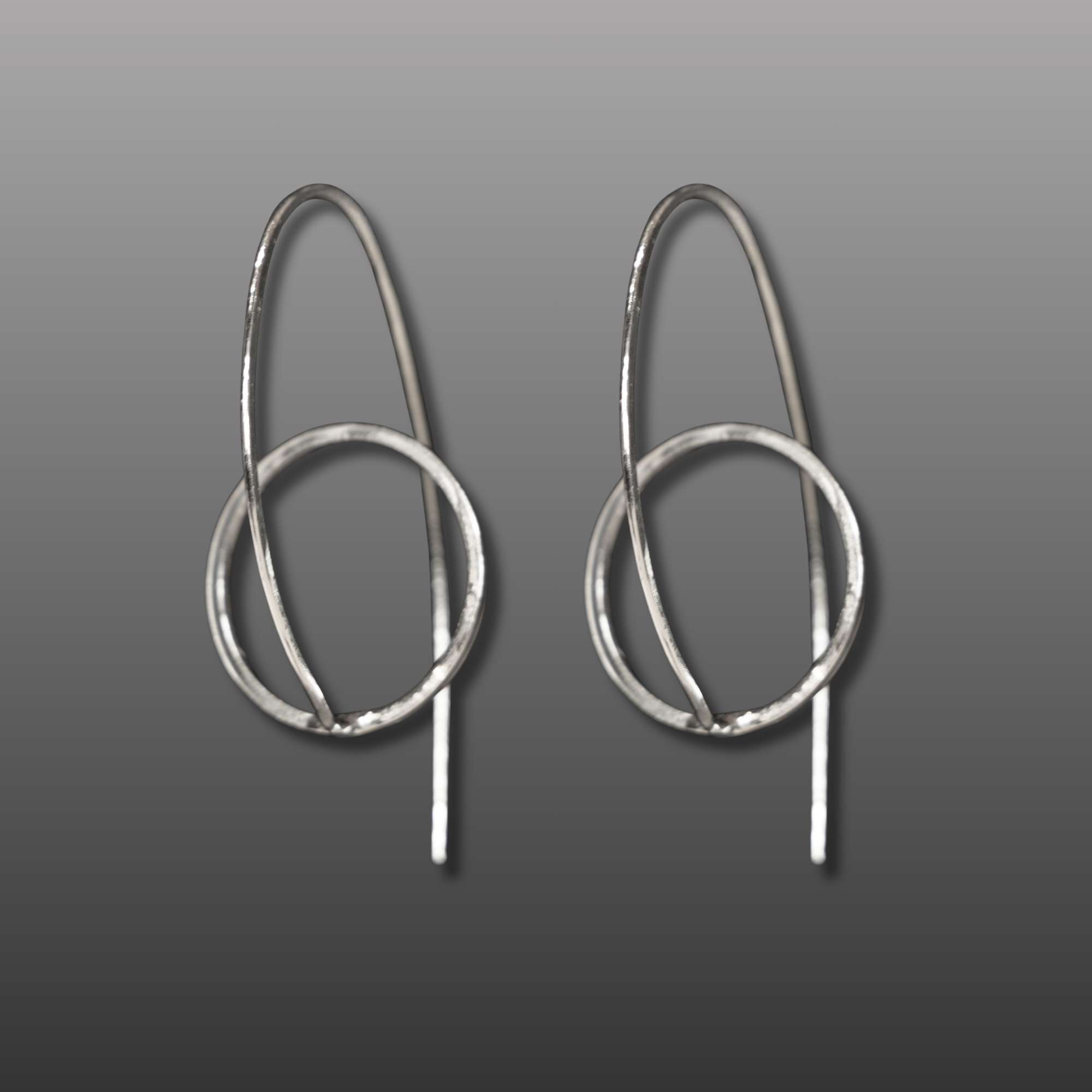 Spiral Sterling Silver Earrings
