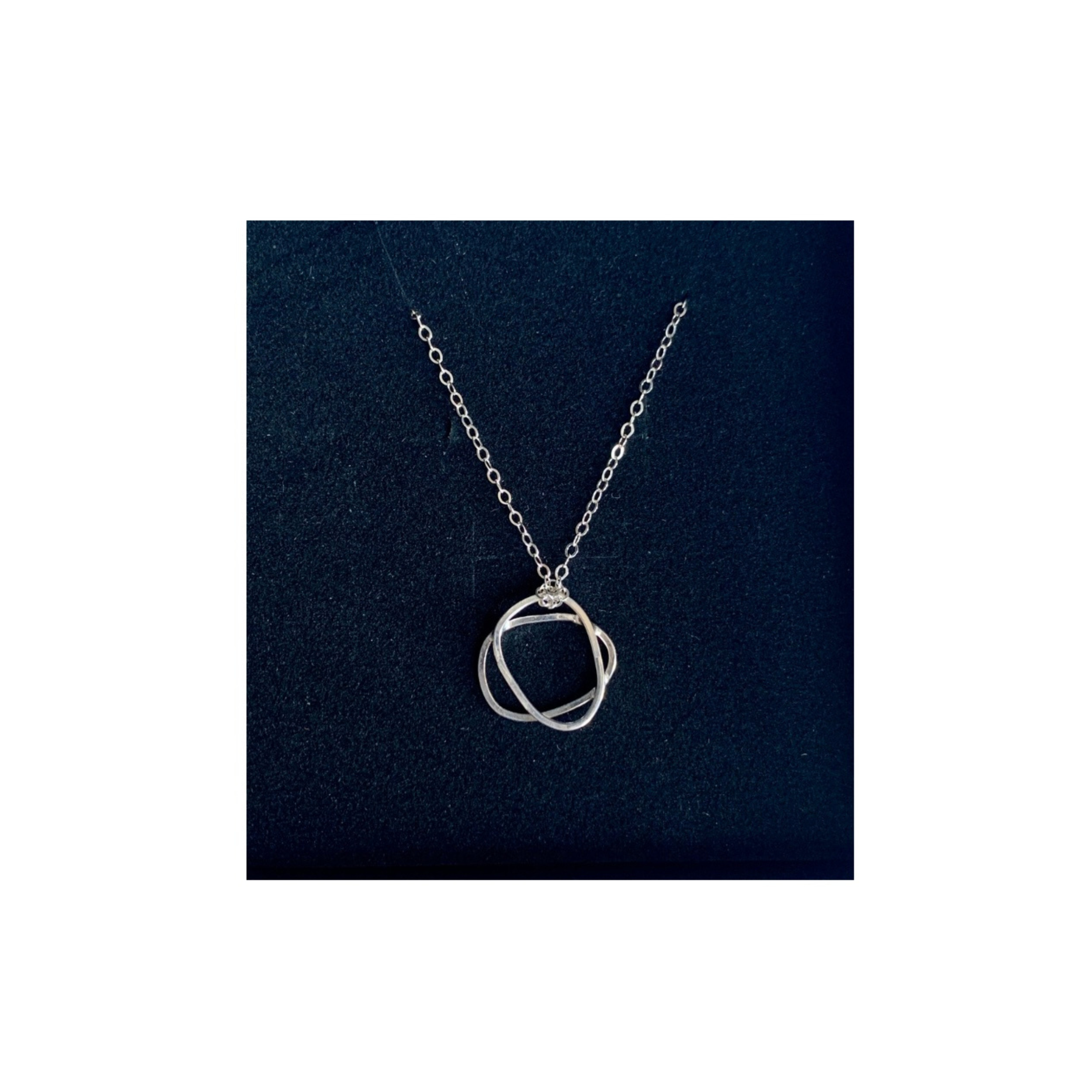 Double Circle Necklace