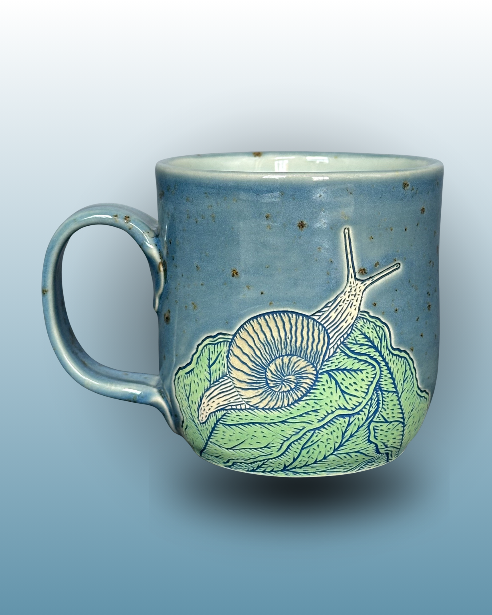 Snail & Lettuce Mug
