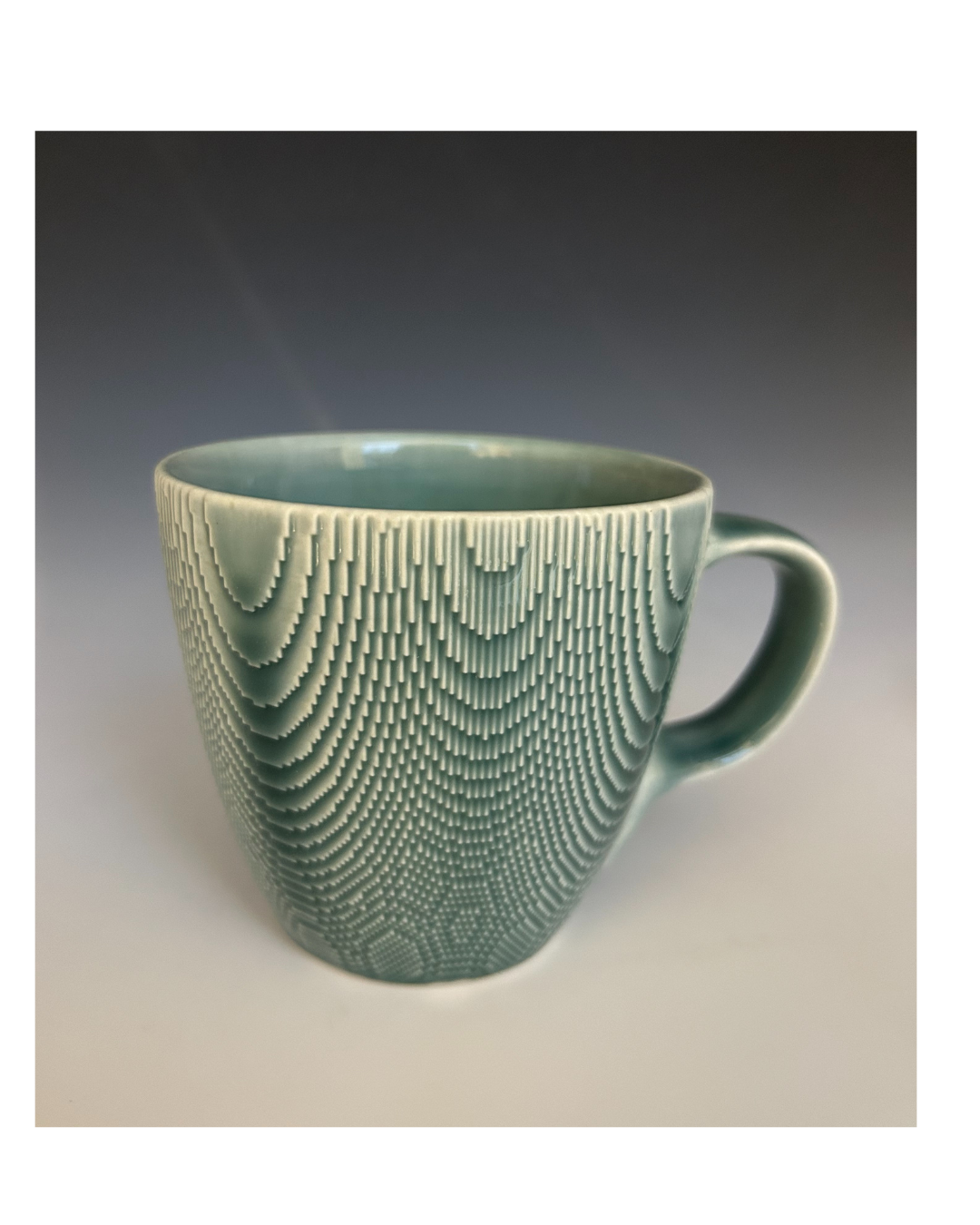 Teal Tactile Mug
