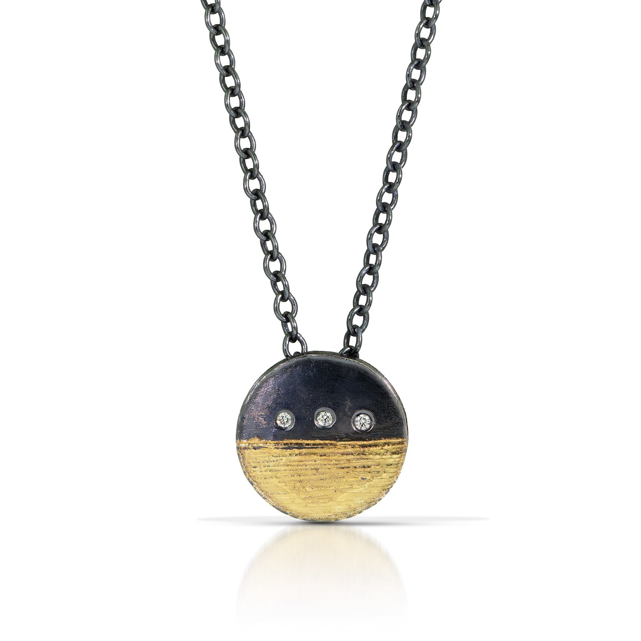 Geo Metric - Round Necklace
