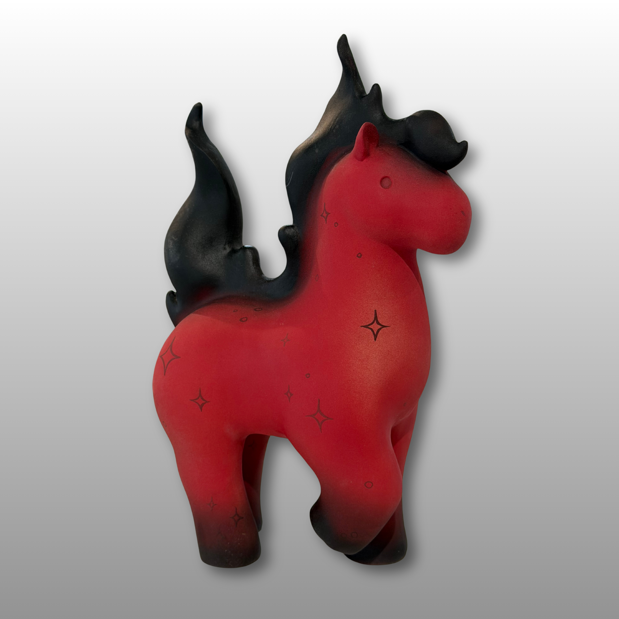 Large Red Horse