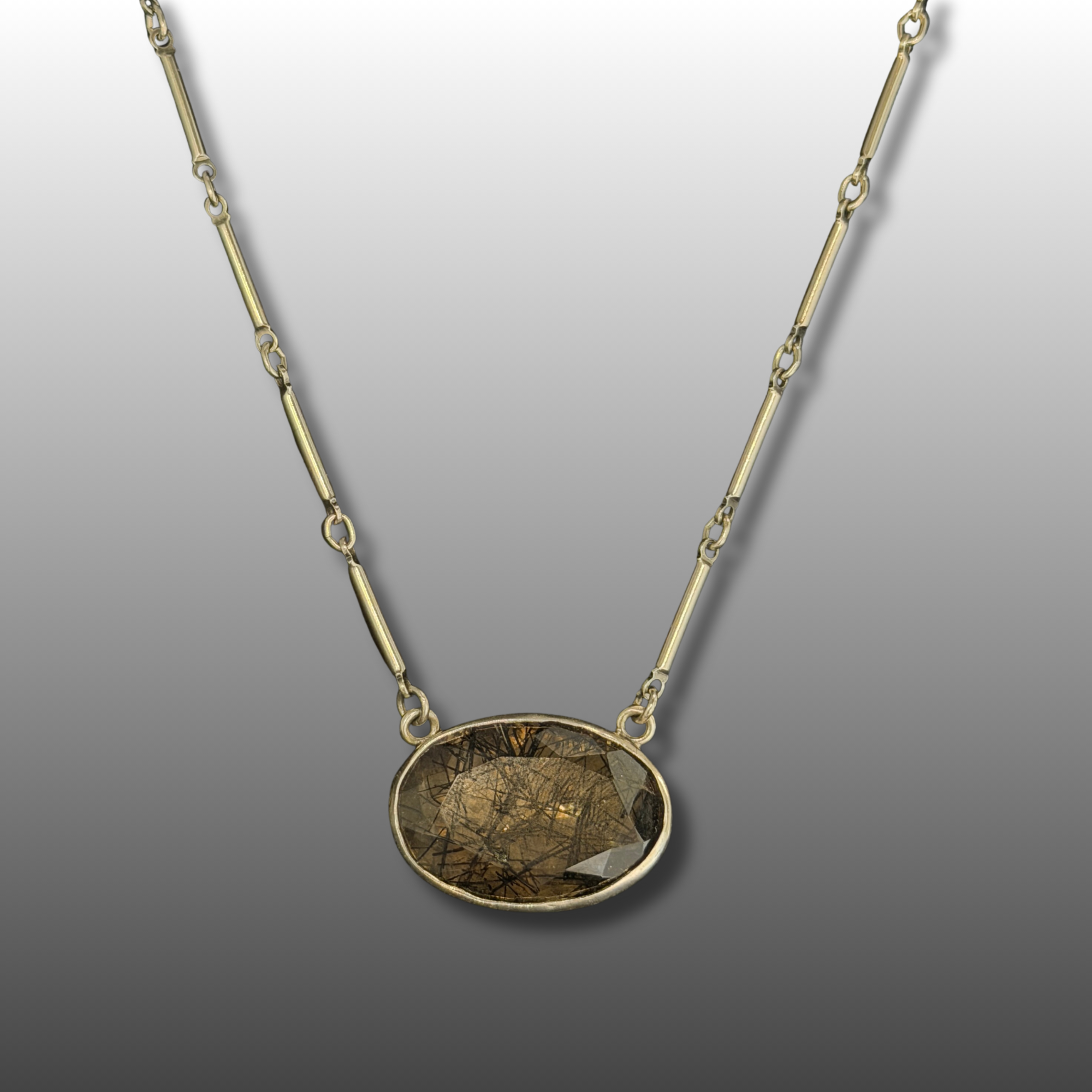 Reticulated Quartz Necklace