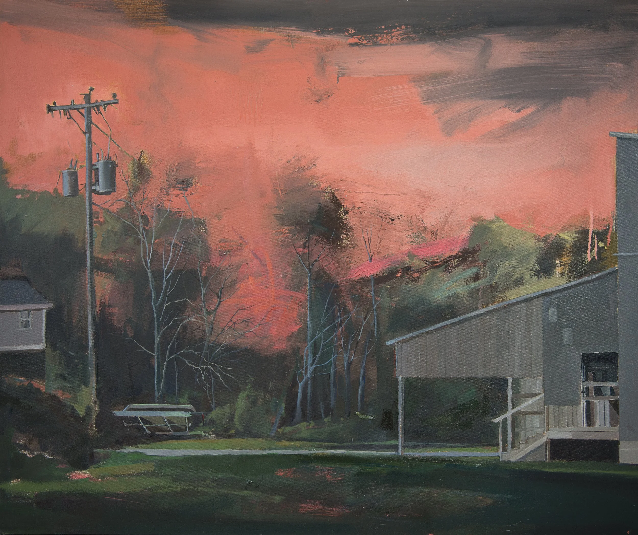 Meadowview: Red Sky