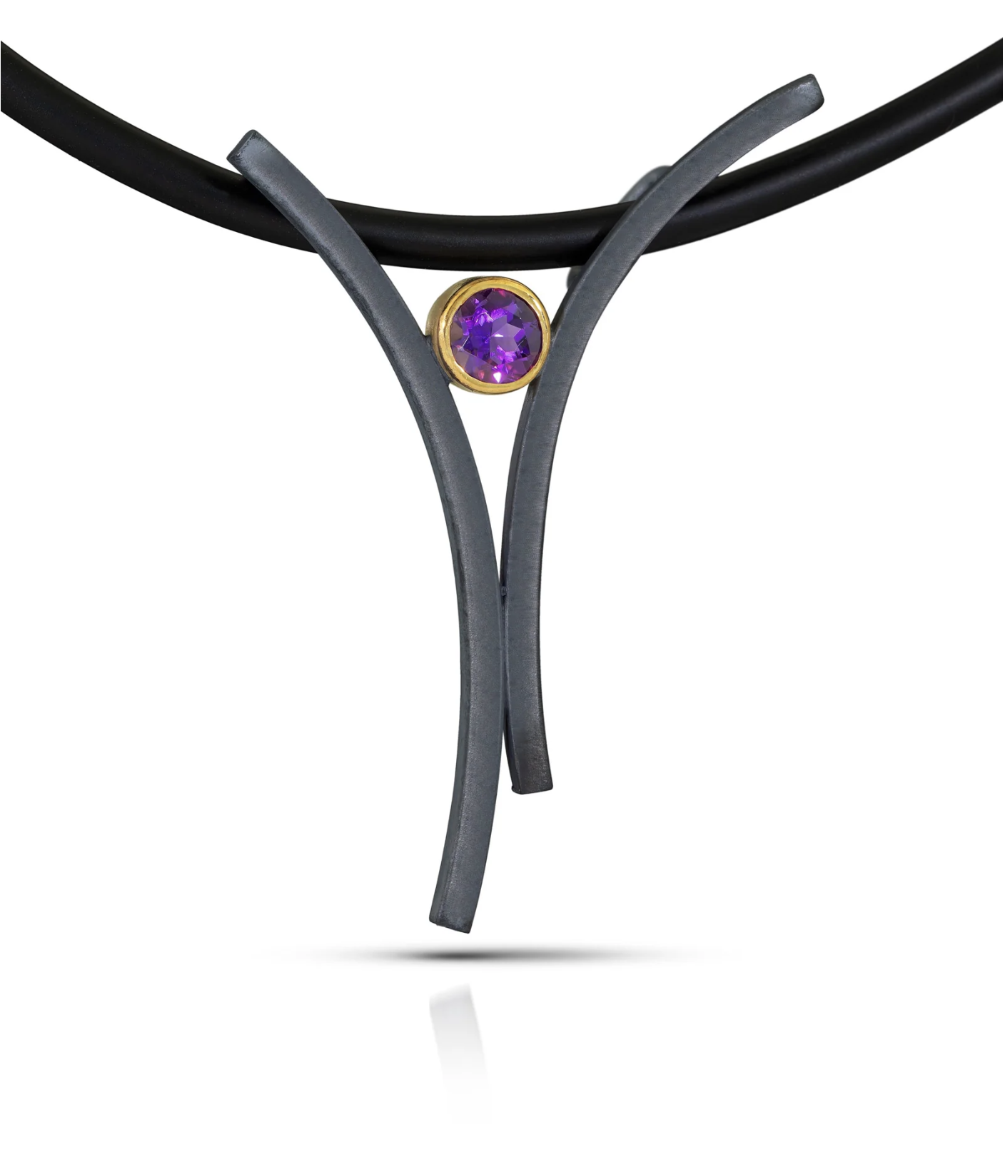 Jump for Joy Pendant with Amethyst