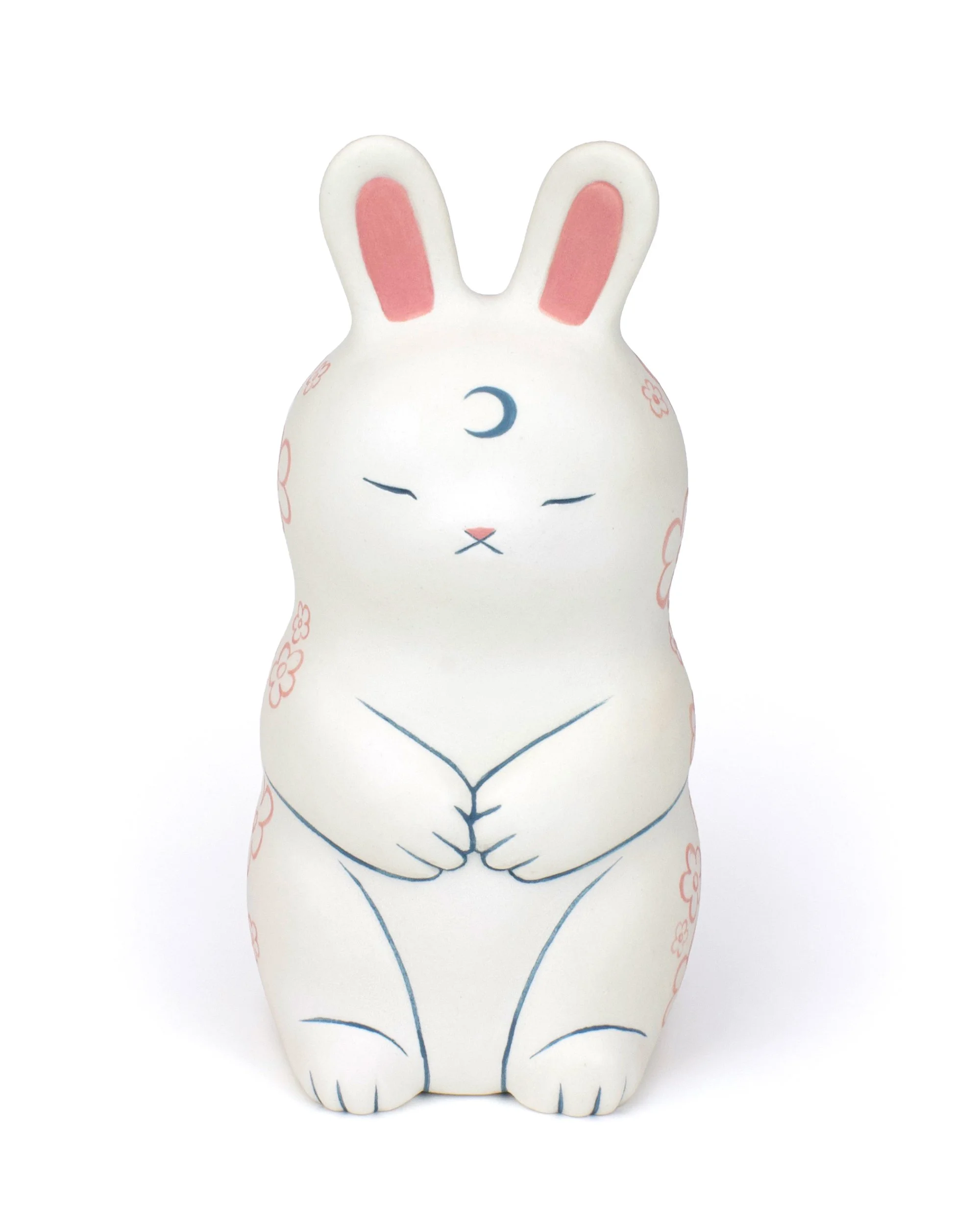 Flowering Meditation Moon Bunny