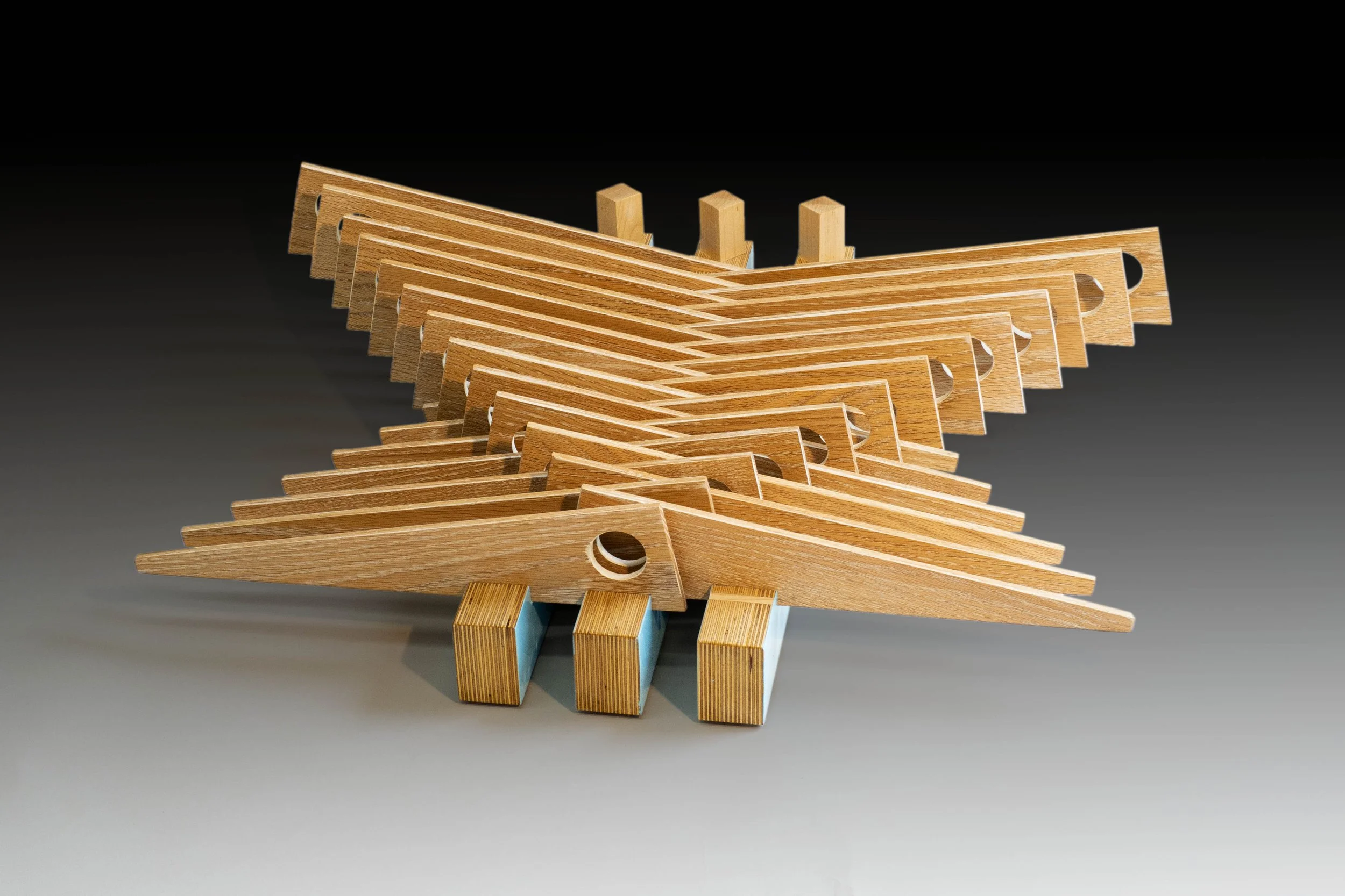 Tri-Arrowhead Fruit Bowl