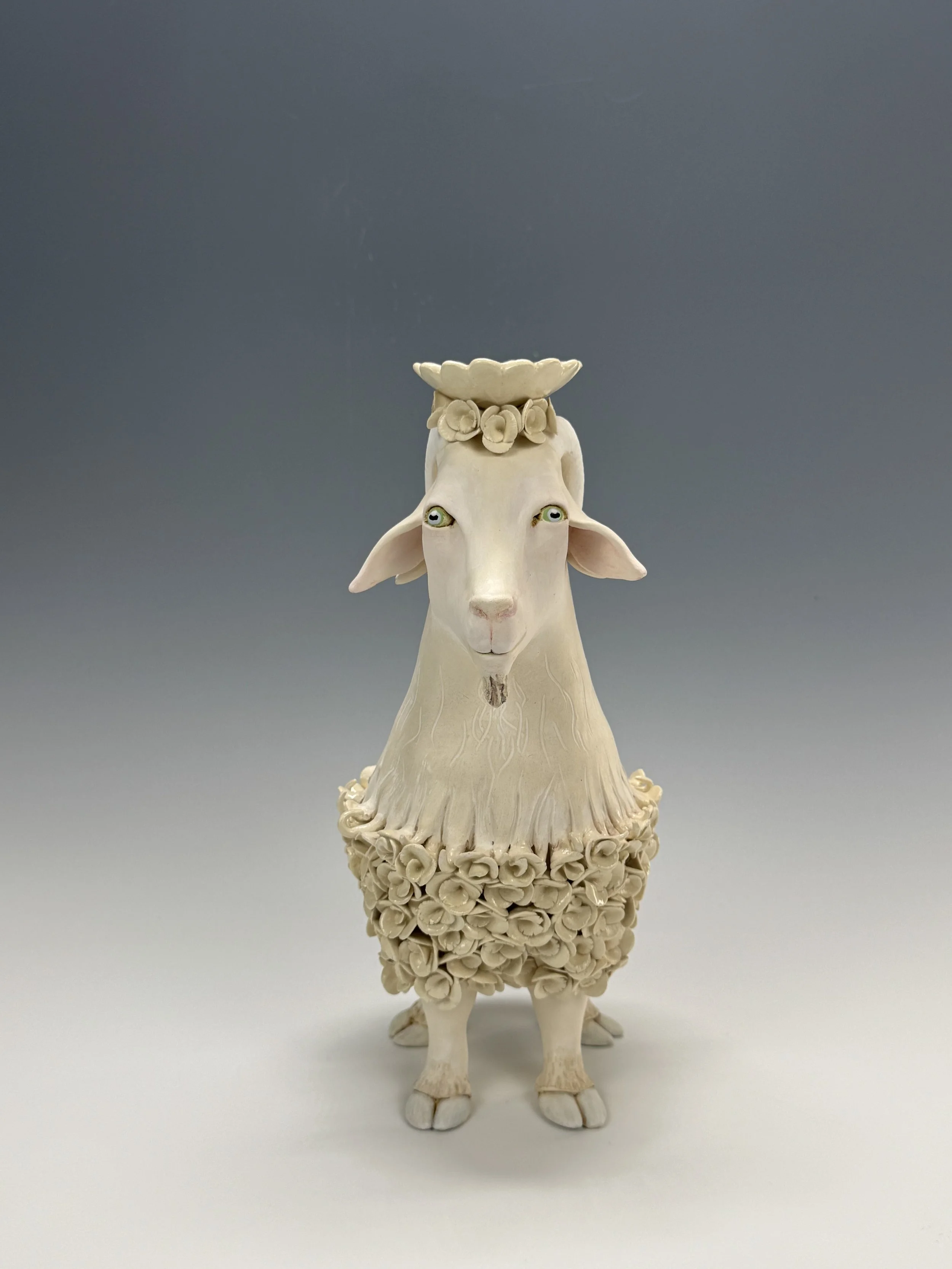 Goat Candleholder #2