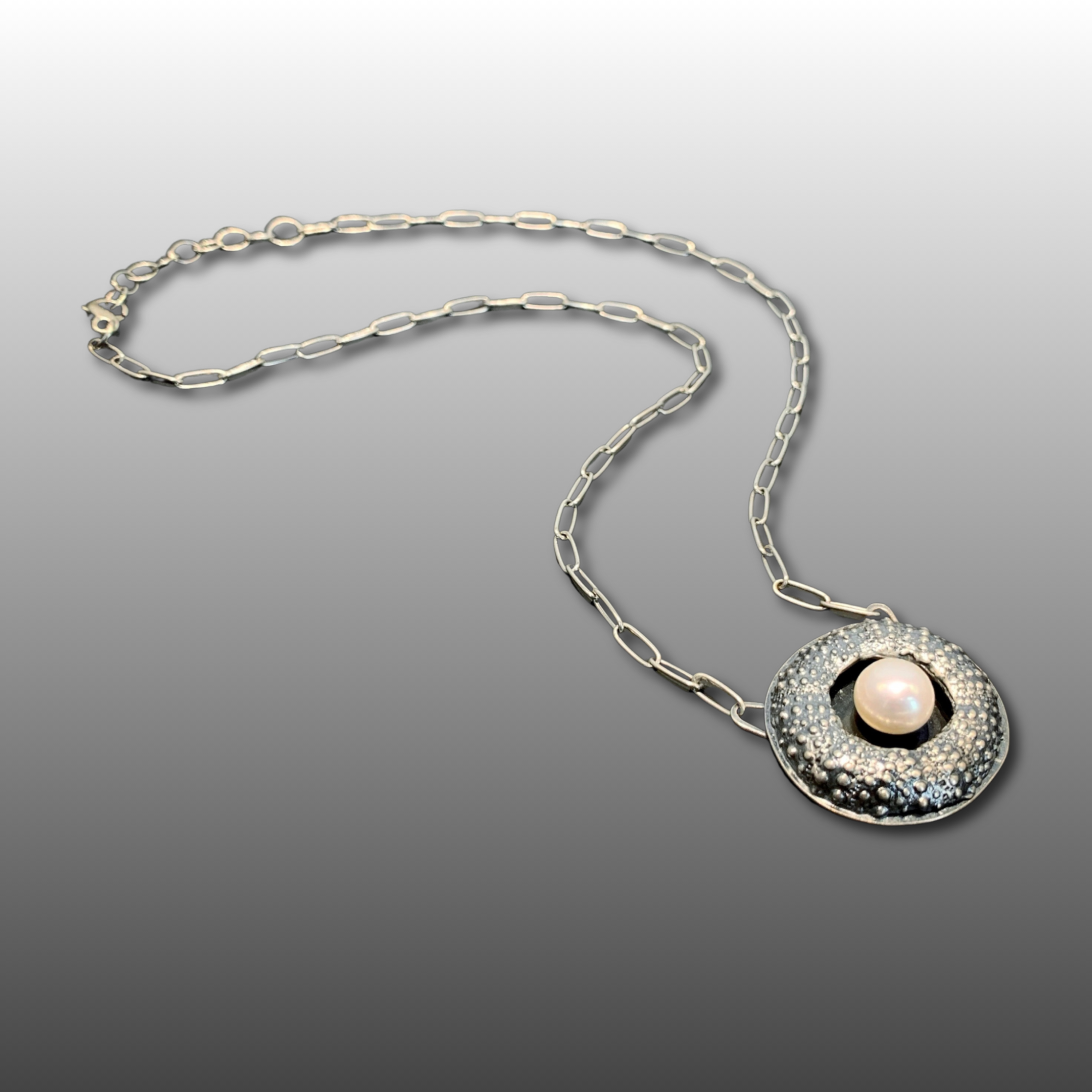 Pearl and Sterling Silver Necklace