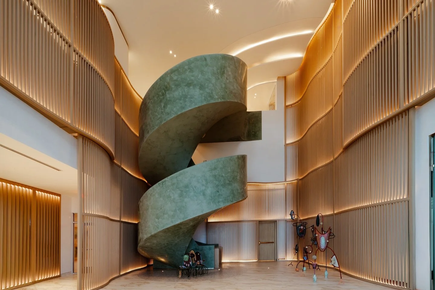 Casamar is the brand-new residential development from @related_group in Pompano Beach by interior architect @rockwellgroup and building architect @arquitectonicaarchitecture 

McKenzie Craft worked with @builtbycoastal to realize Rockwell Group&rsquo