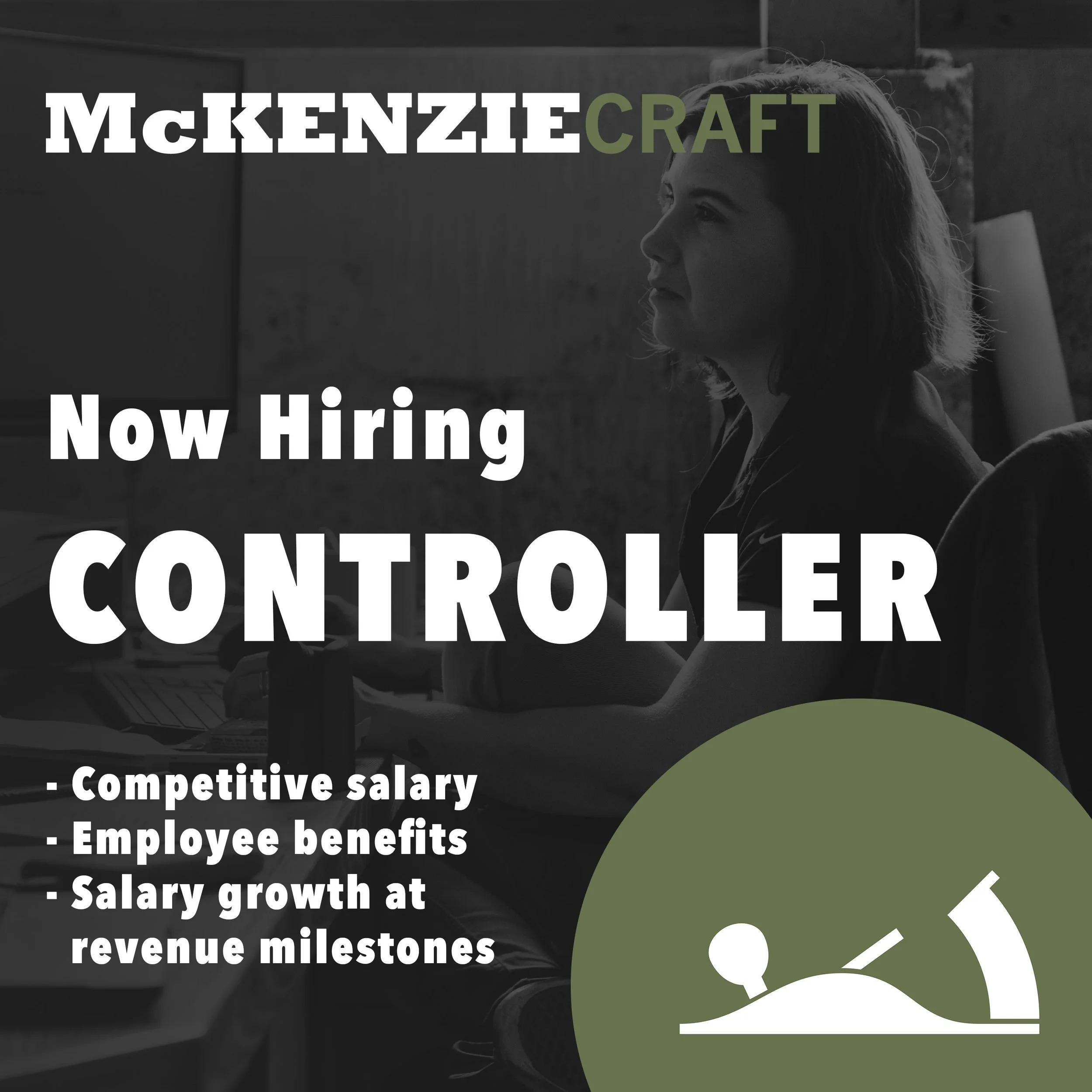 We are hiring a Controller.

McKenzie Craft is looking for a finance leader to own accounting, reporting, and financial strategy as our shop grows. You will work alongside leadership to keep the numbers sharp behind every project that comes out of ou