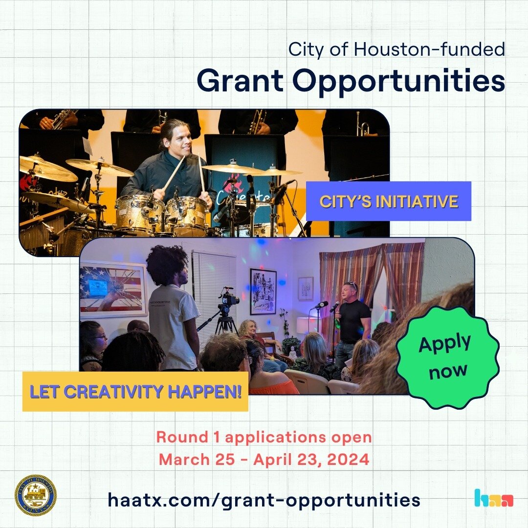 📣 Grant opportunities alert!! City-funded grant programs Let Creativity Happen! and City&rsquo;s Initiative are now open for the first round of applications! Let Creativity Happen! awards are $2,500 and City&rsquo;s Initiative awards are typically b