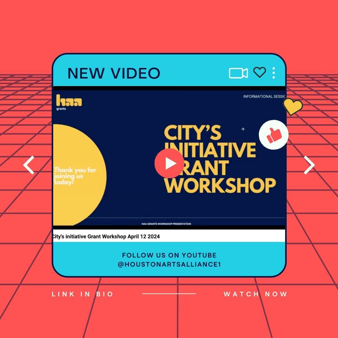 Couldn't make it to the City&rsquo;s Initiative Grant Workshop? Don't fret! The workshop has been recorded and is now available on our YouTube channel. Hurry! Round 1 applications close next Tuesday, April 23rd, 2024, at 11:59 pm. Watch now and apply