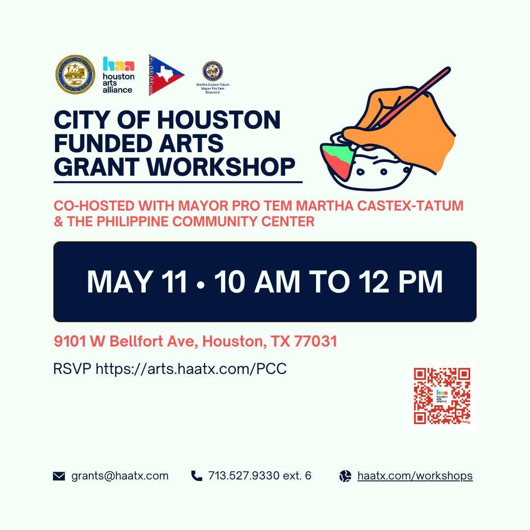 Stay up to date with ALL of our yearly grants updates by coming to this Saturday's Grants Workshop! Hosted with @districtkhouston and #PCC #PeopleCaringfortheCommunityInc Link in Bio to RSVP