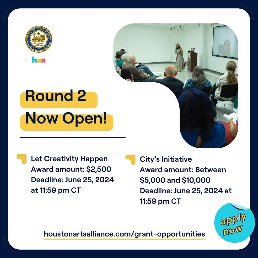 📣 Round 2 of City-funded Grant Applications for City&rsquo;s Initiative and Let Creativity Happen Grant Programs&nbsp;is now open! 

⏰ Deadline: June 25, 2024 at 11:59 pm &nbsp;
🗓️ Grant Term: Application submissions for this deadline should only i