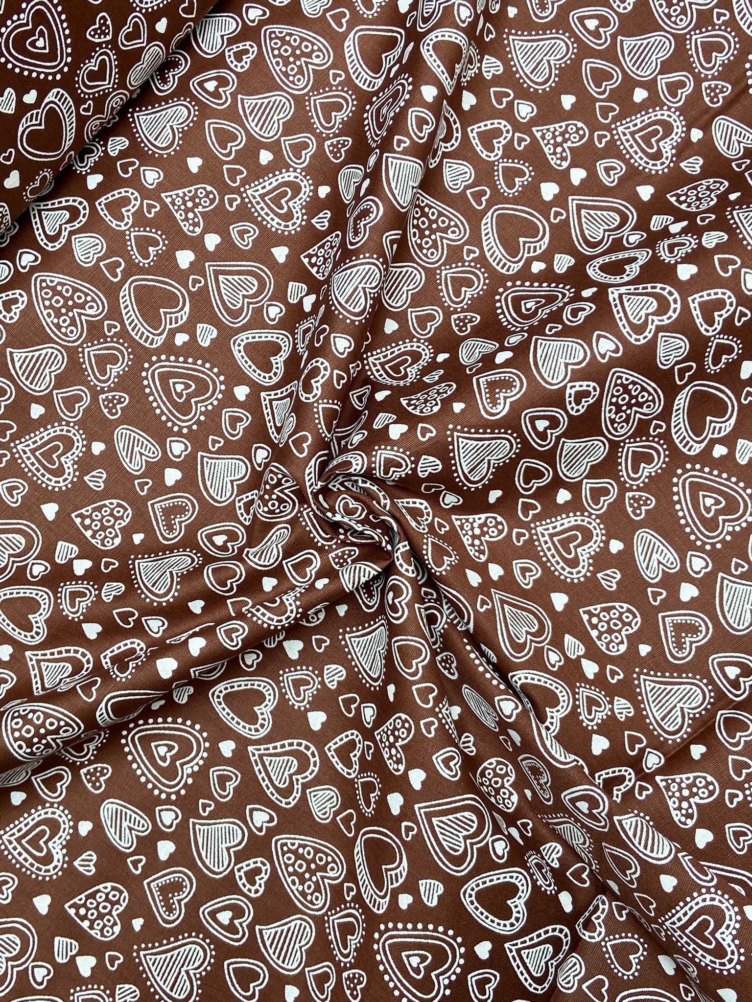 900241 – Multi Corações Marrom