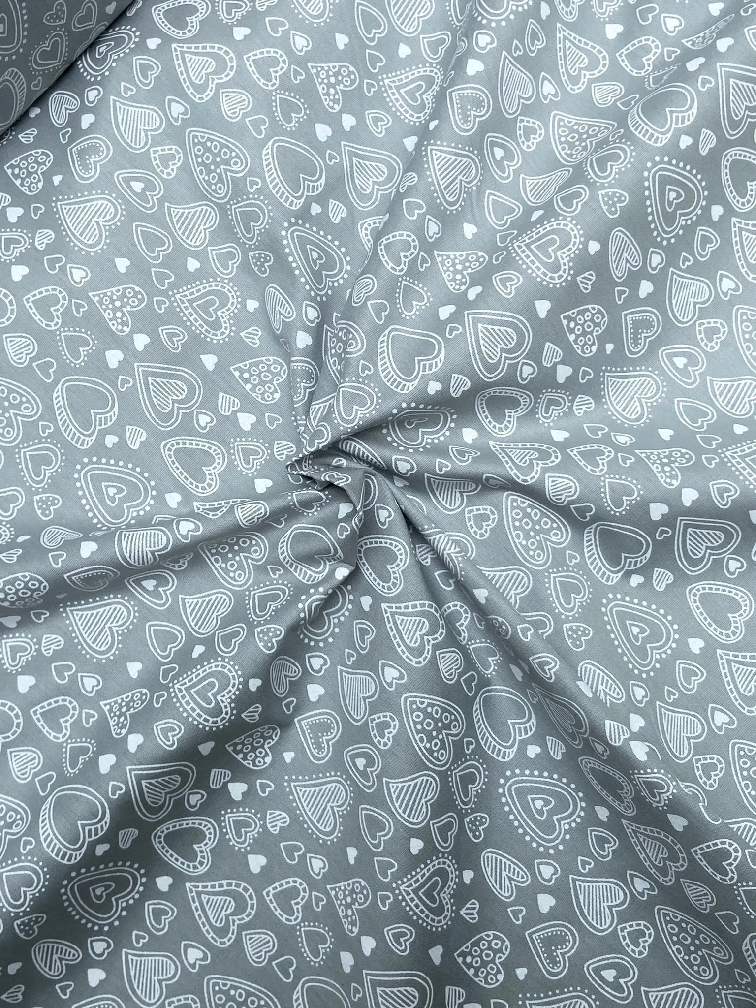 900191 - Multi Corações Cinza
