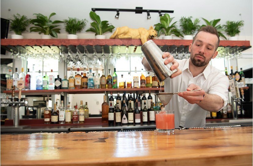 Meet Zach! Zach is our Beverage Director who has created and curated our cocktail list. His talents are shown nightly behind the bar at Leonessa. Come in and sit at the bar with Zach this weekend!
