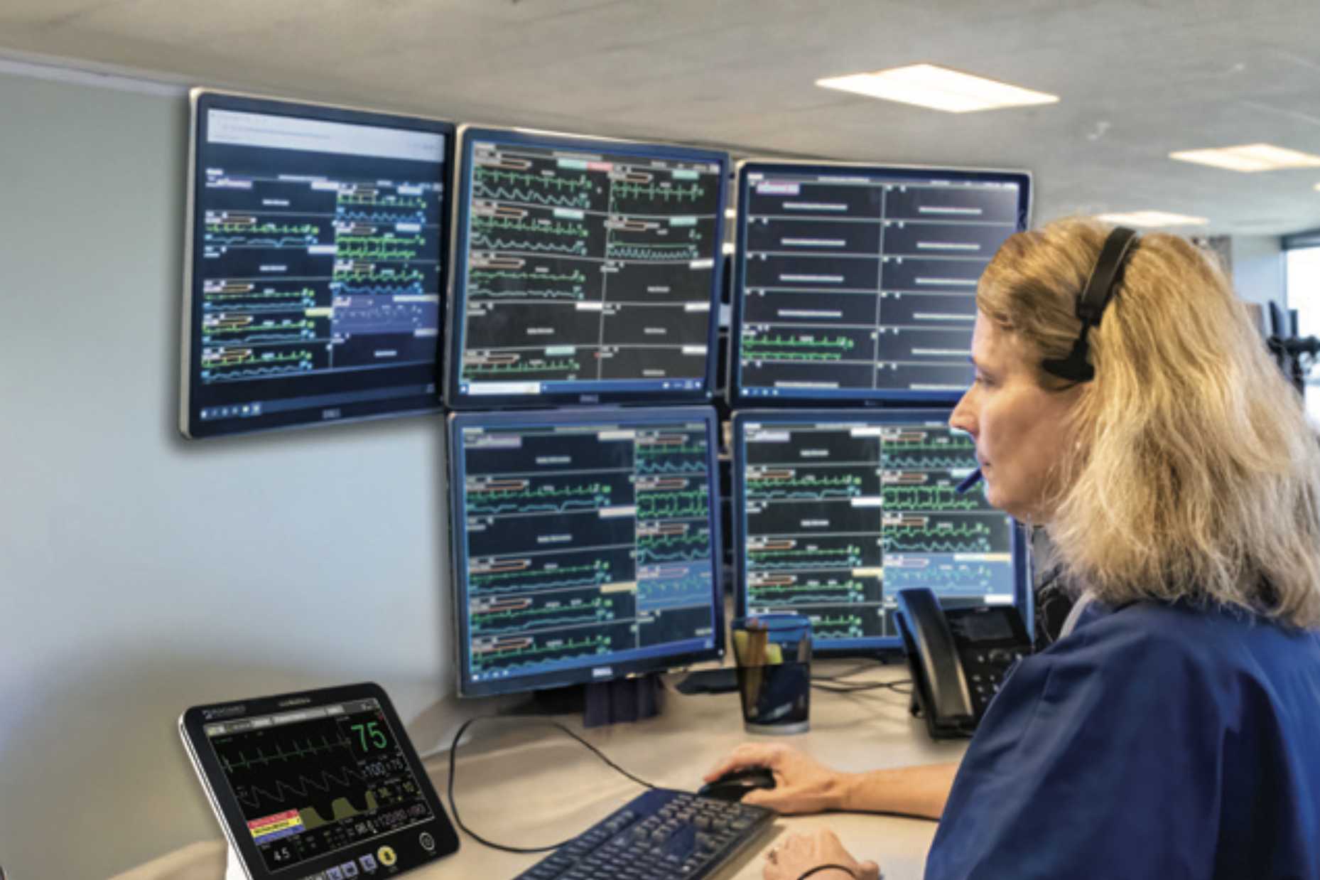 Telemetry Department MRI Remote Monitoring