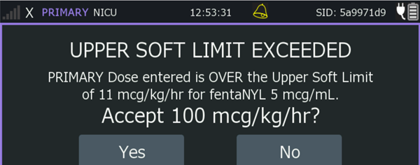 4. customizable Infusion modes with Guardrails