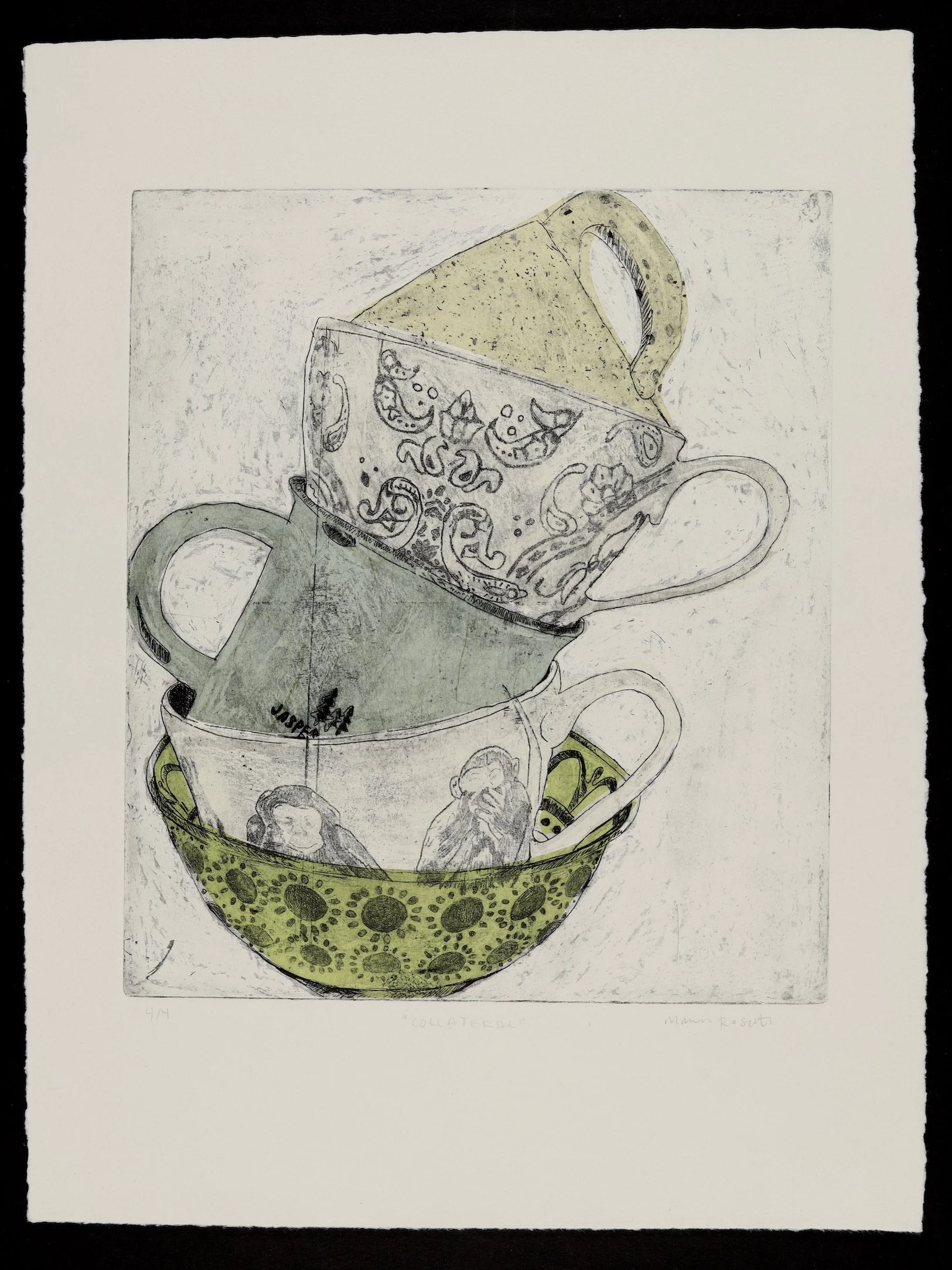 ** collateral ||, edition of 4, 9x12 inches