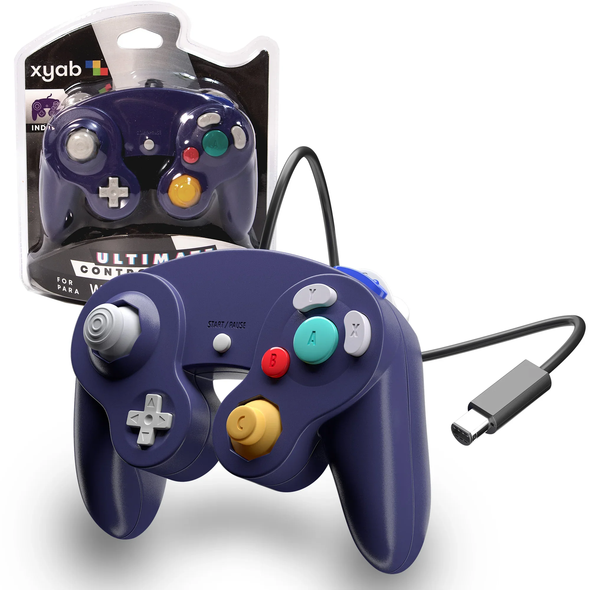 XYAB Premium Indigo Nintendo GameCube, Wii/Wii U Controller