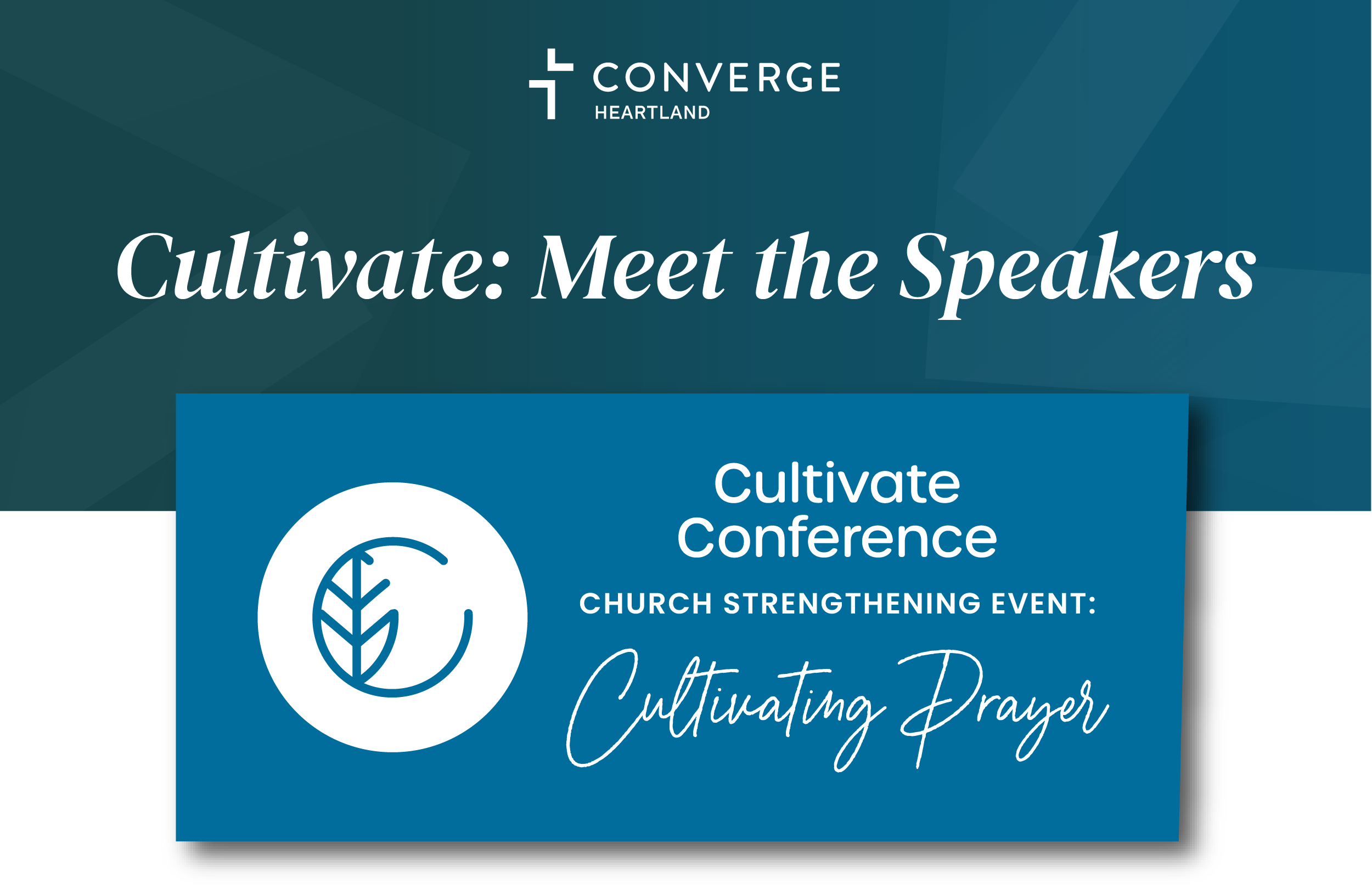 Cultivate: Meet the Speakers