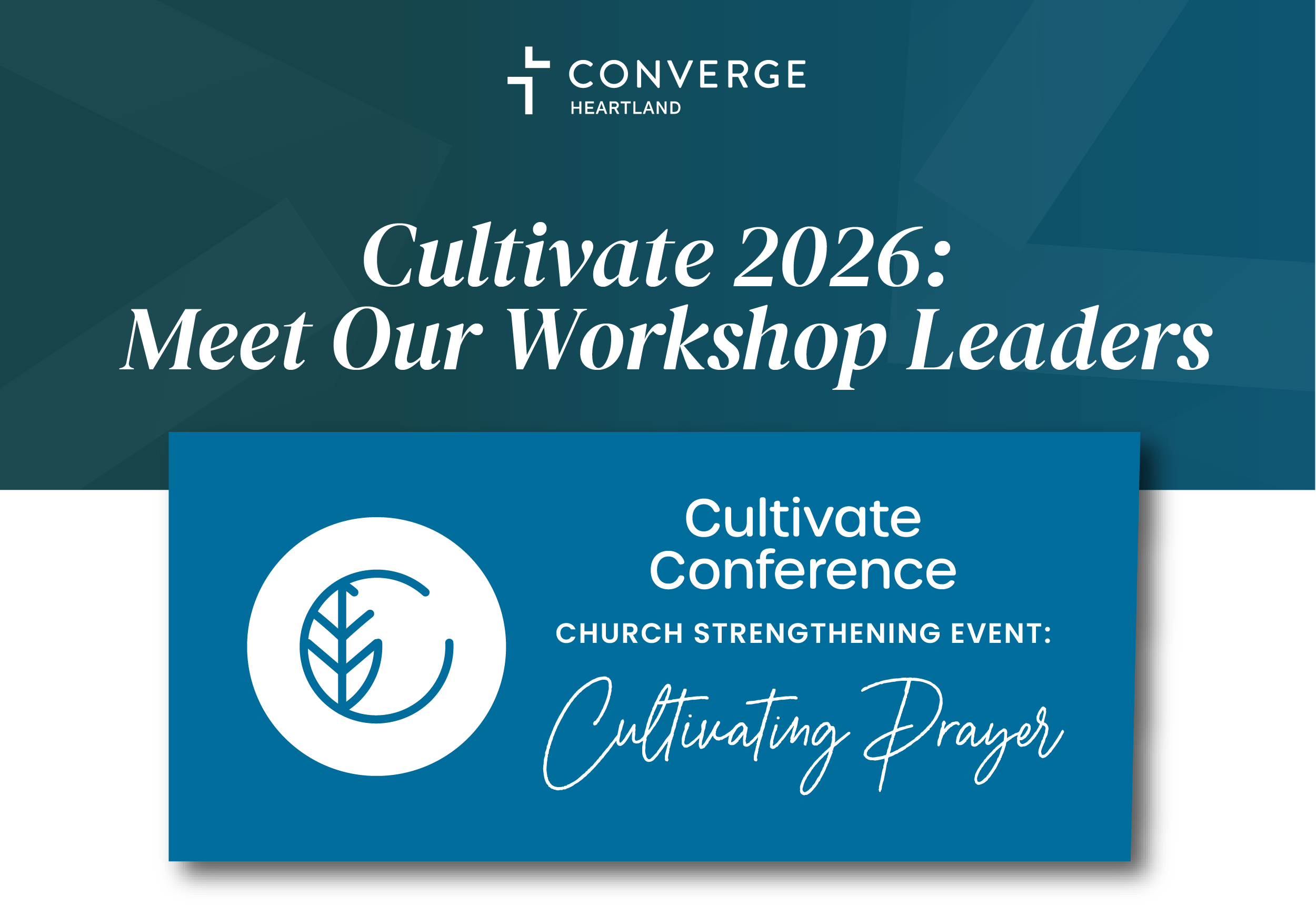 Cultivate 2026: Meet Our Workshop Leaders