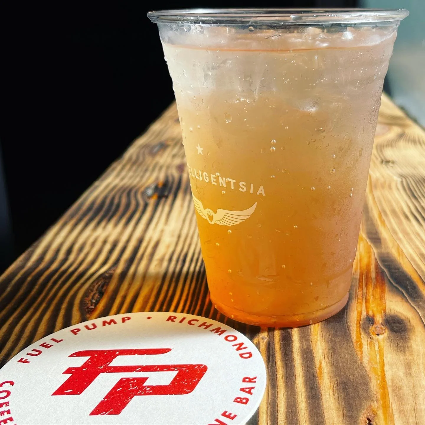 Good &bull; Clean &bull; Fun
Ginger // Lavender soda + @pink_house_alchemy 
⛽️☕️