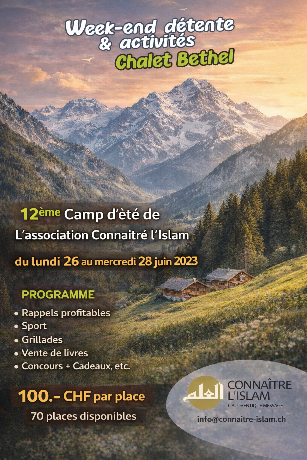 WEEK-END DÉTENTE &amp; ACTIVITÉS à Adelboden