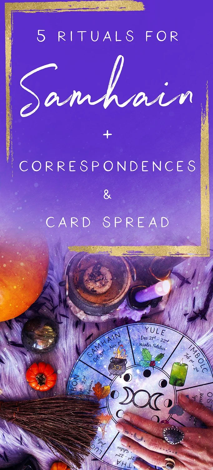 5 Samhain Rituals + Samhain Correspondences & Card Spread — Cassie Uhl