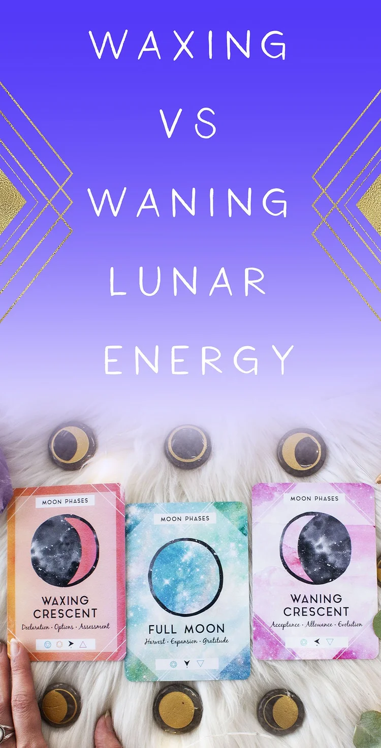Understanding Waxing VS Waning Lunar Energy + How They Relate to Full