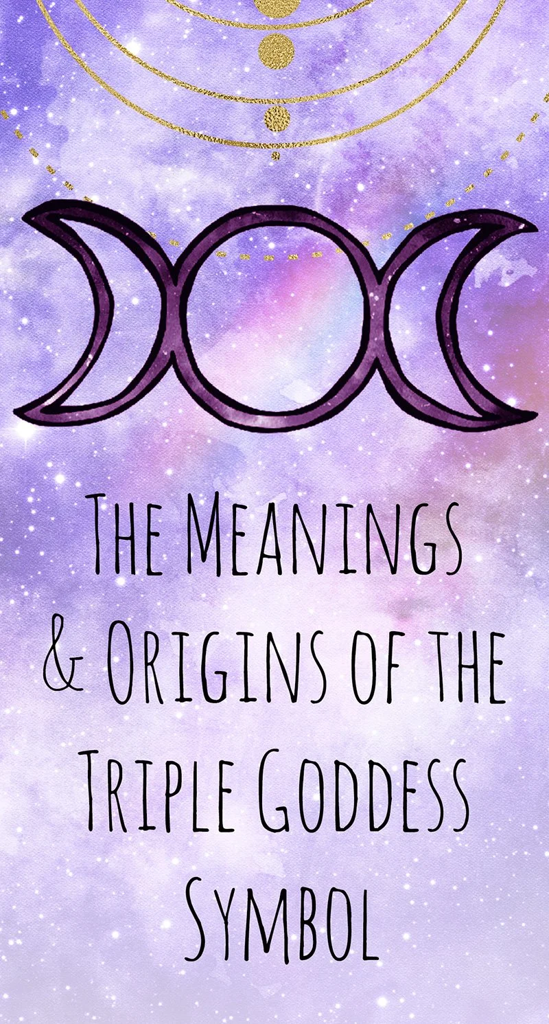 The Meanings & Origins of the Triple Goddess Symbol — Cassie Uhl