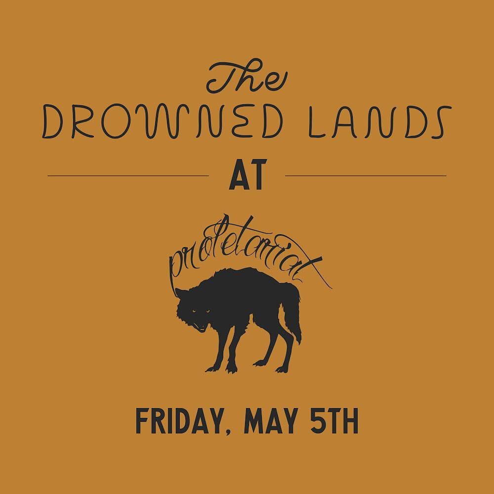 This Friday 05/05 @drownedlandsbrewery at Proletariat. Five beer lines + couple bottle pours ✌️💀

#craftbeer