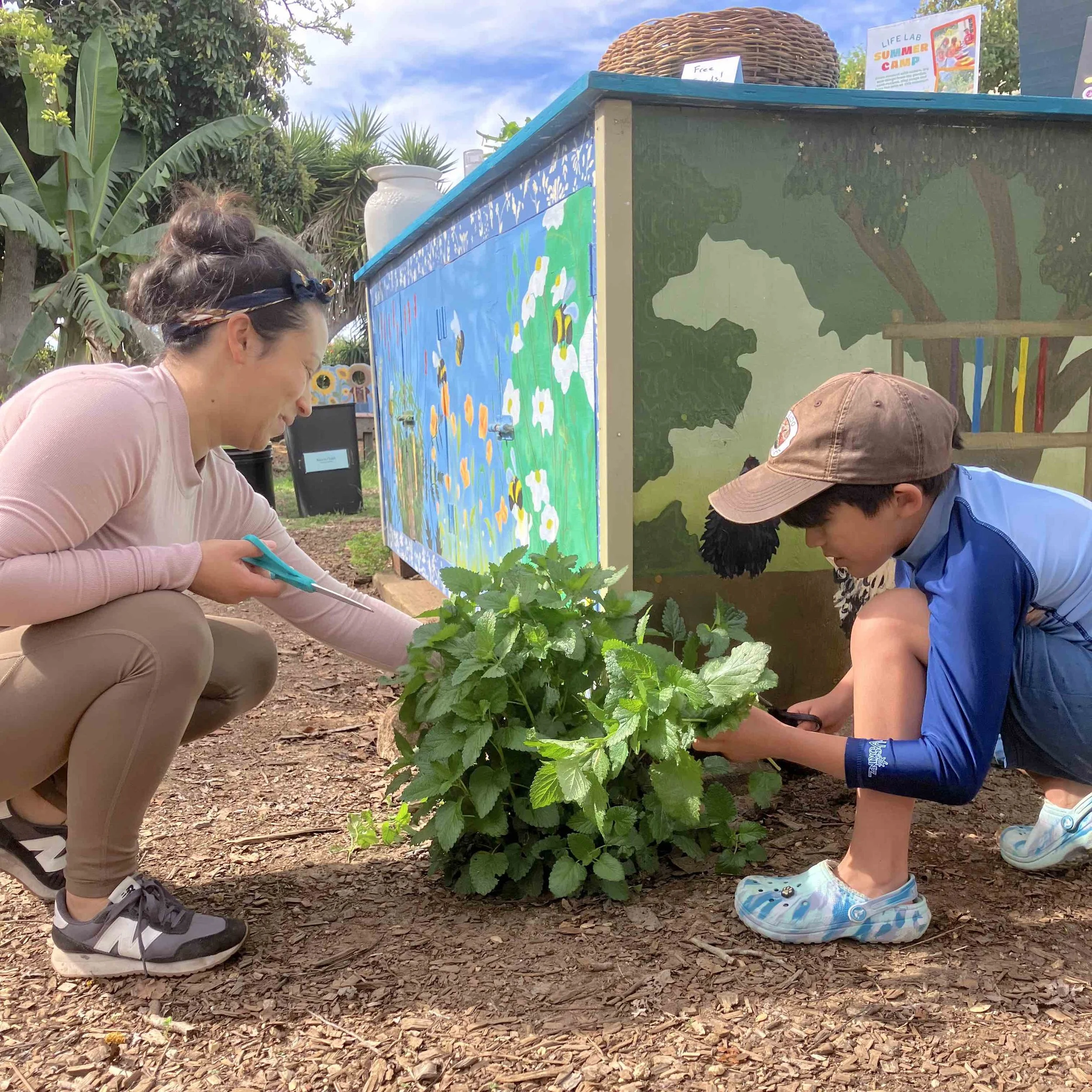 Growing Together: A Community Day in the Life Lab Garden Classroom
