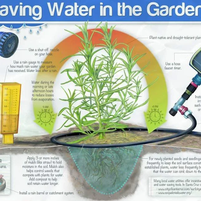 Saving Water in the Garden