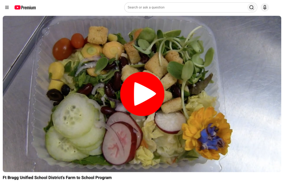 Garden to Cafeteria in Action Videos