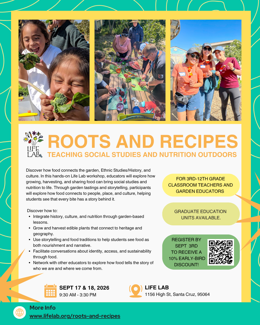 Roots and Recipes: Teaching Social Studies and Nutrition Outdoors