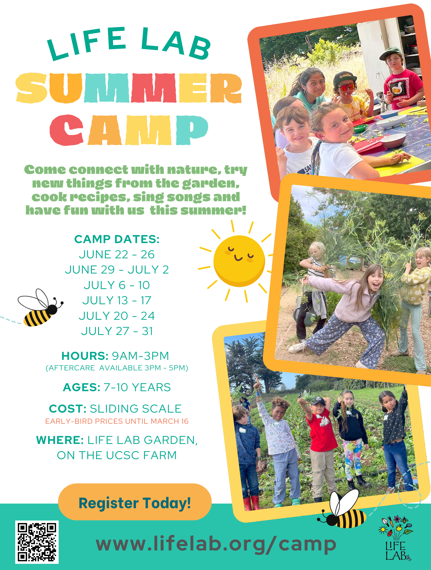 Summer Camp Registration Early Bird Pricing 
