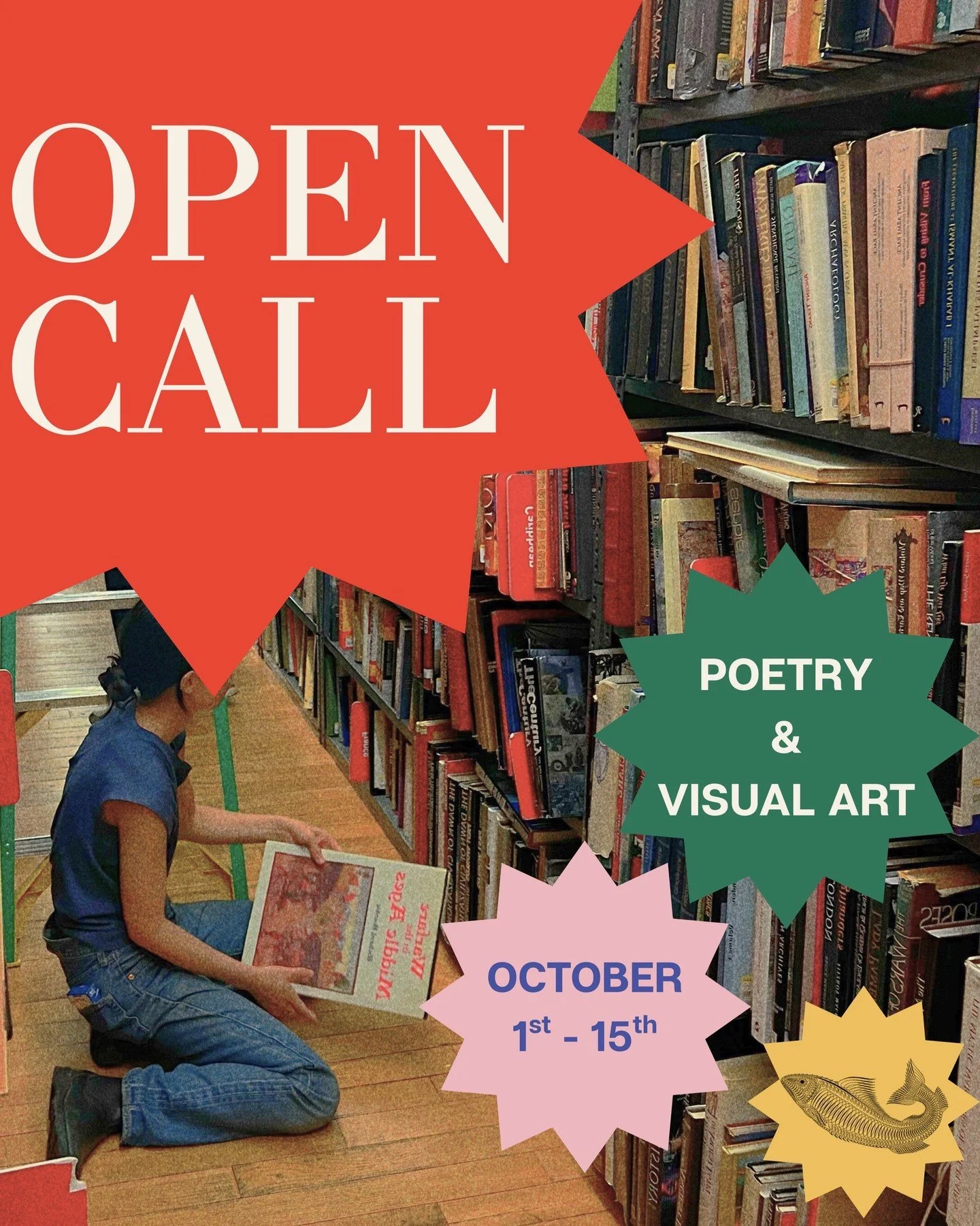 Submissions for Poetry &amp; Visual Art open October 1st. Save the date.
And we welcome poems in translation.