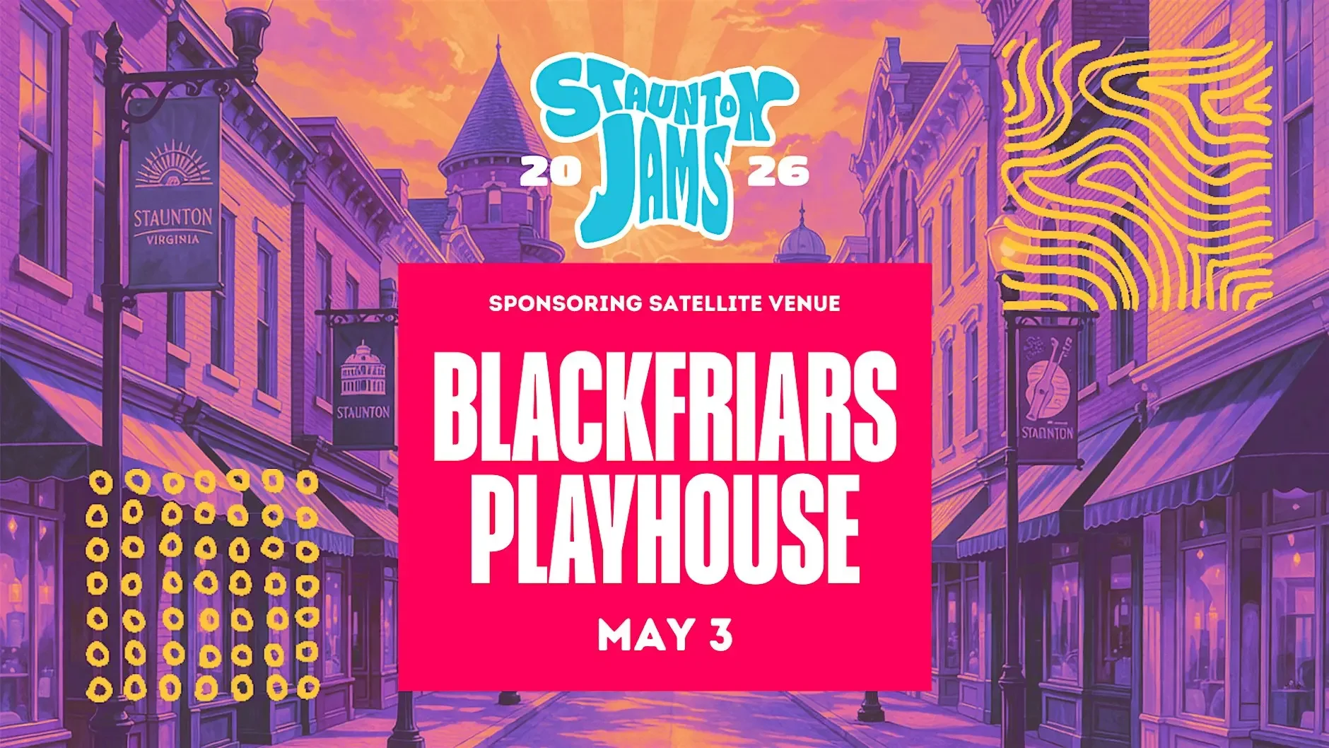 Staunton Jams at Blackfriars Playhouse: The Judy Chops & The House Guitar