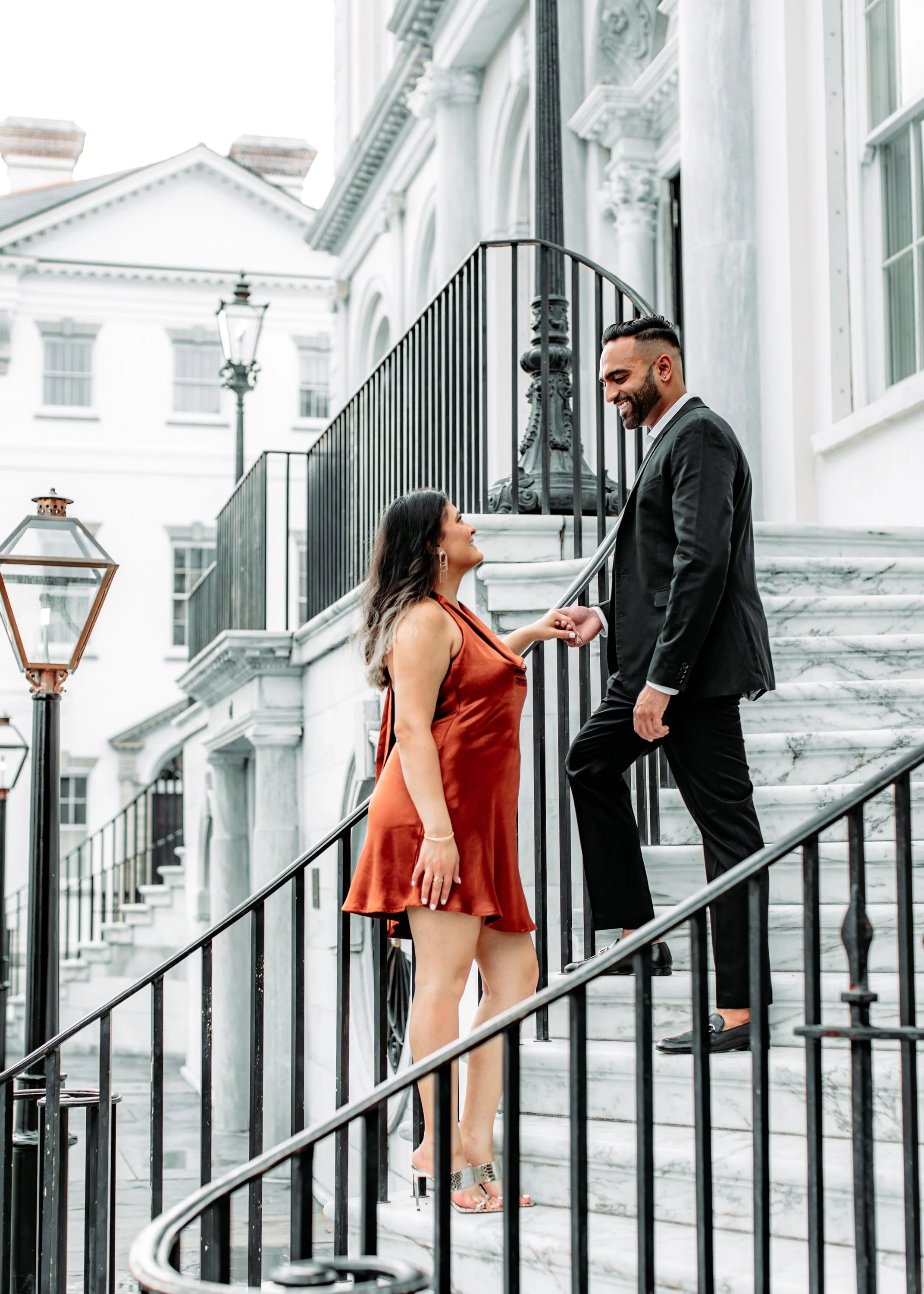 Photography for Bhavin + Anvi's Save The Date - Charleston, South Carolina