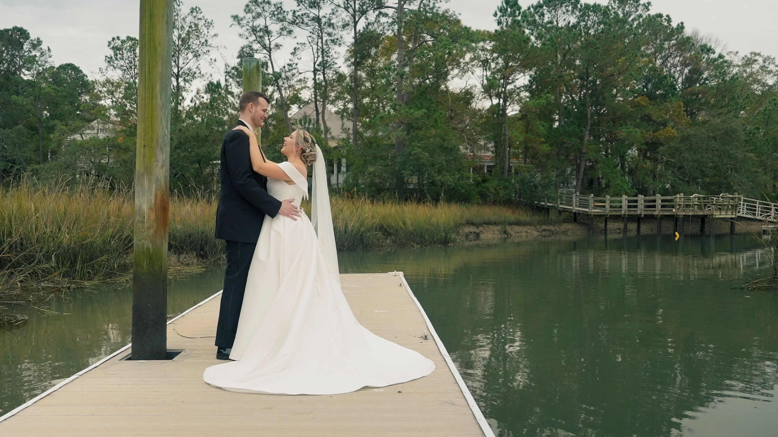 Videography for Justin + Taylor's Wedding Video - Charleston, South Carolina