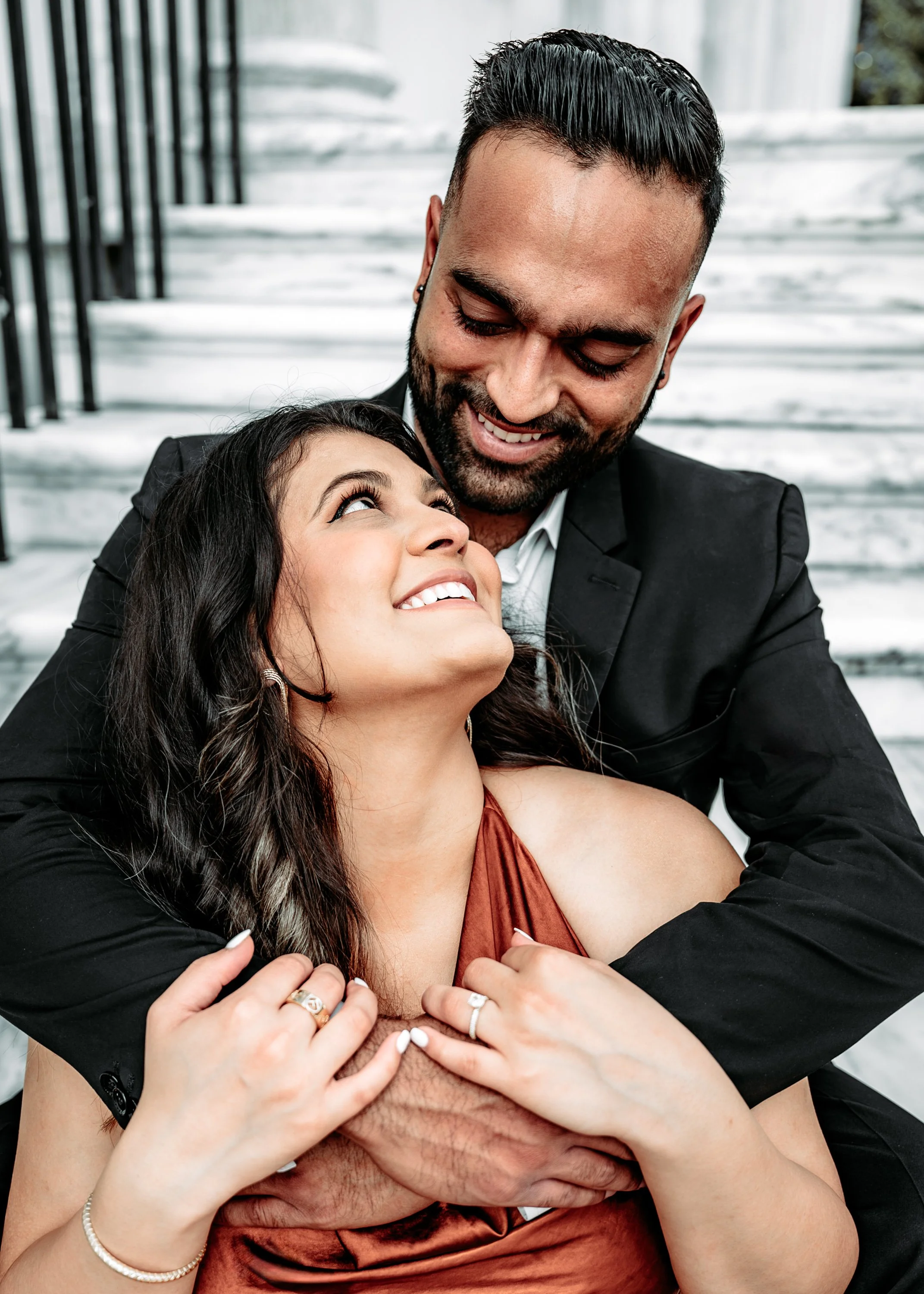 Photography for Bhavin + Anvi's Save The Date - Charleston, South Carolina