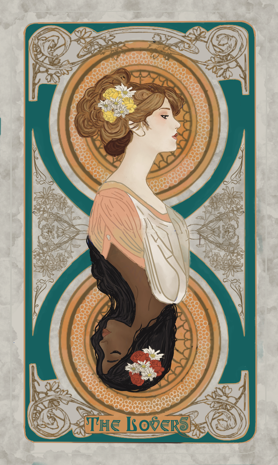 Tarot card Project 1/12- The Lovers