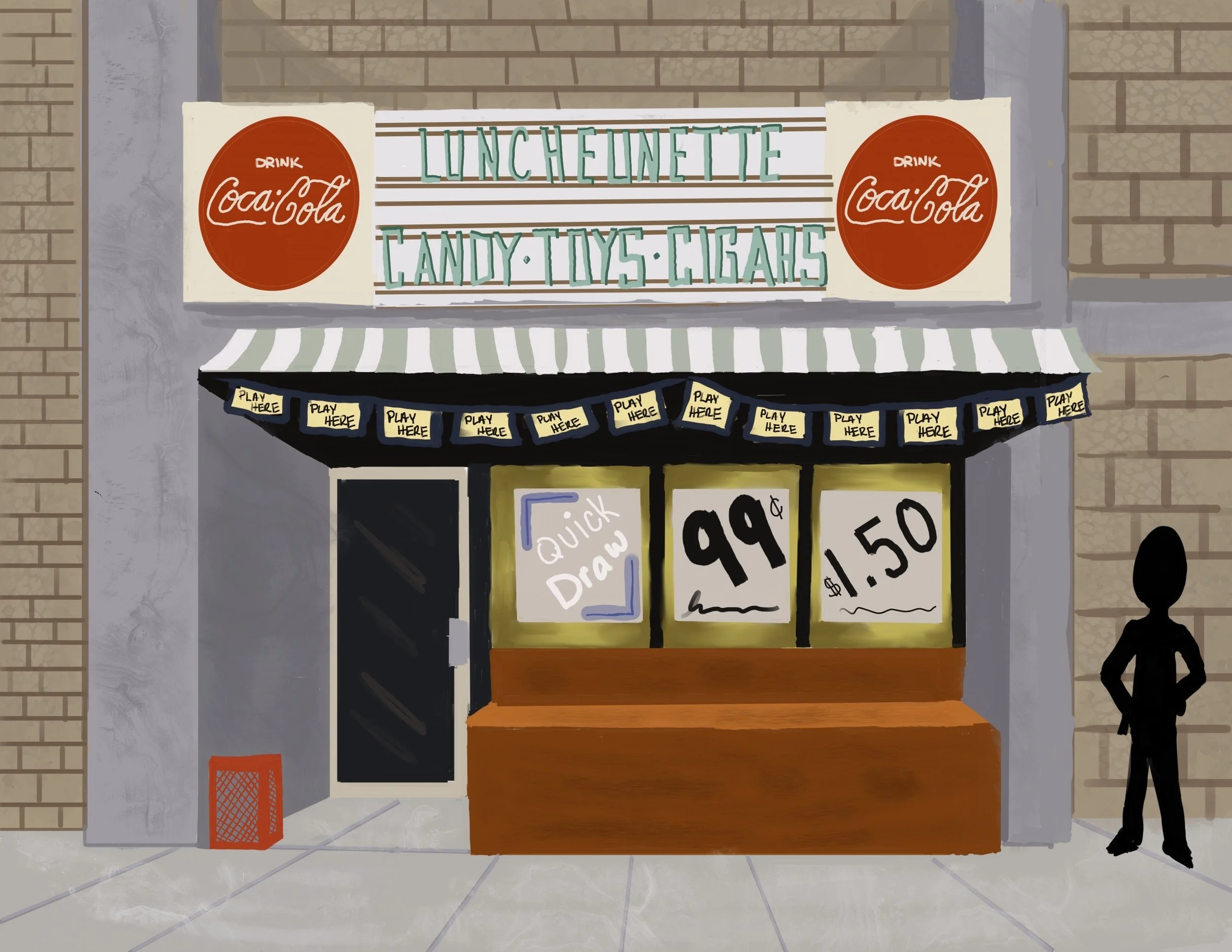 STOREFRONT- RENDERING FINAL 
DIGITAL- PROCREATE 